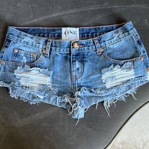One Teaspoon Trashwhore cutoffs